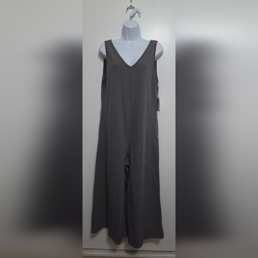 Mohnton Gray Sleeveless Jumpsuit- Medium NWT